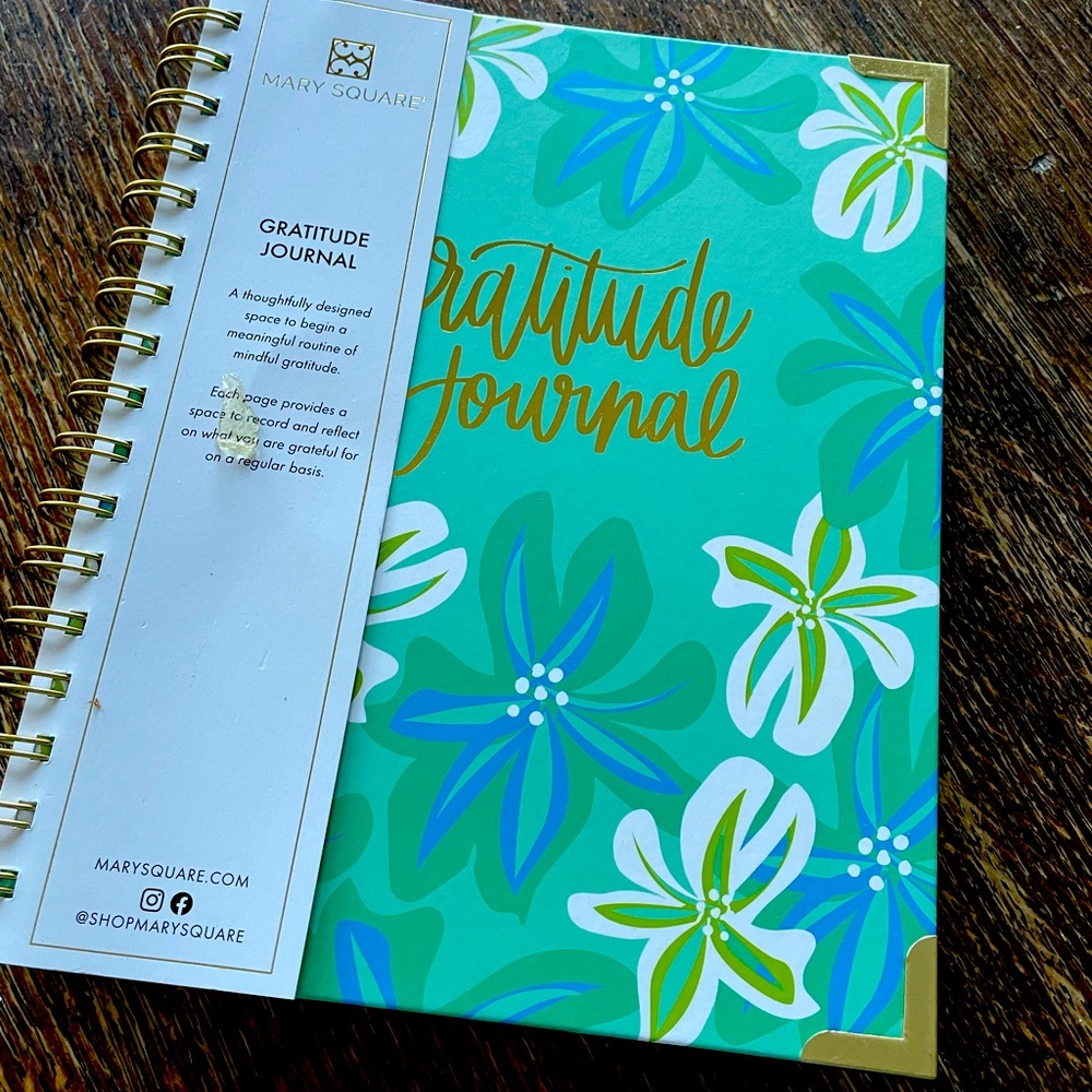 NEW Mary Square Gratitude Journal